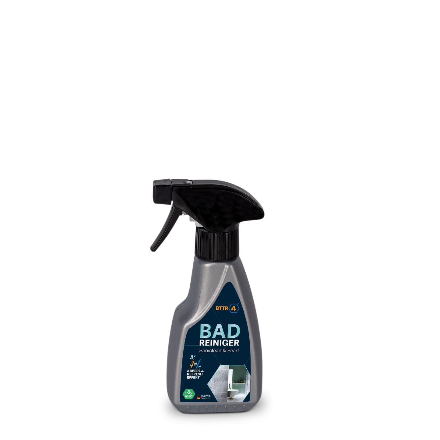 Premium Bad Reiniger m. Abperleffekt SaniClean&Pearl 250ml