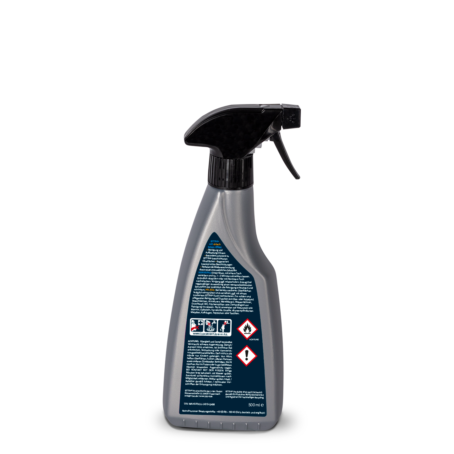 Premium Bad Reiniger m. Abperleffekt SaniClean&Pearl 500ml